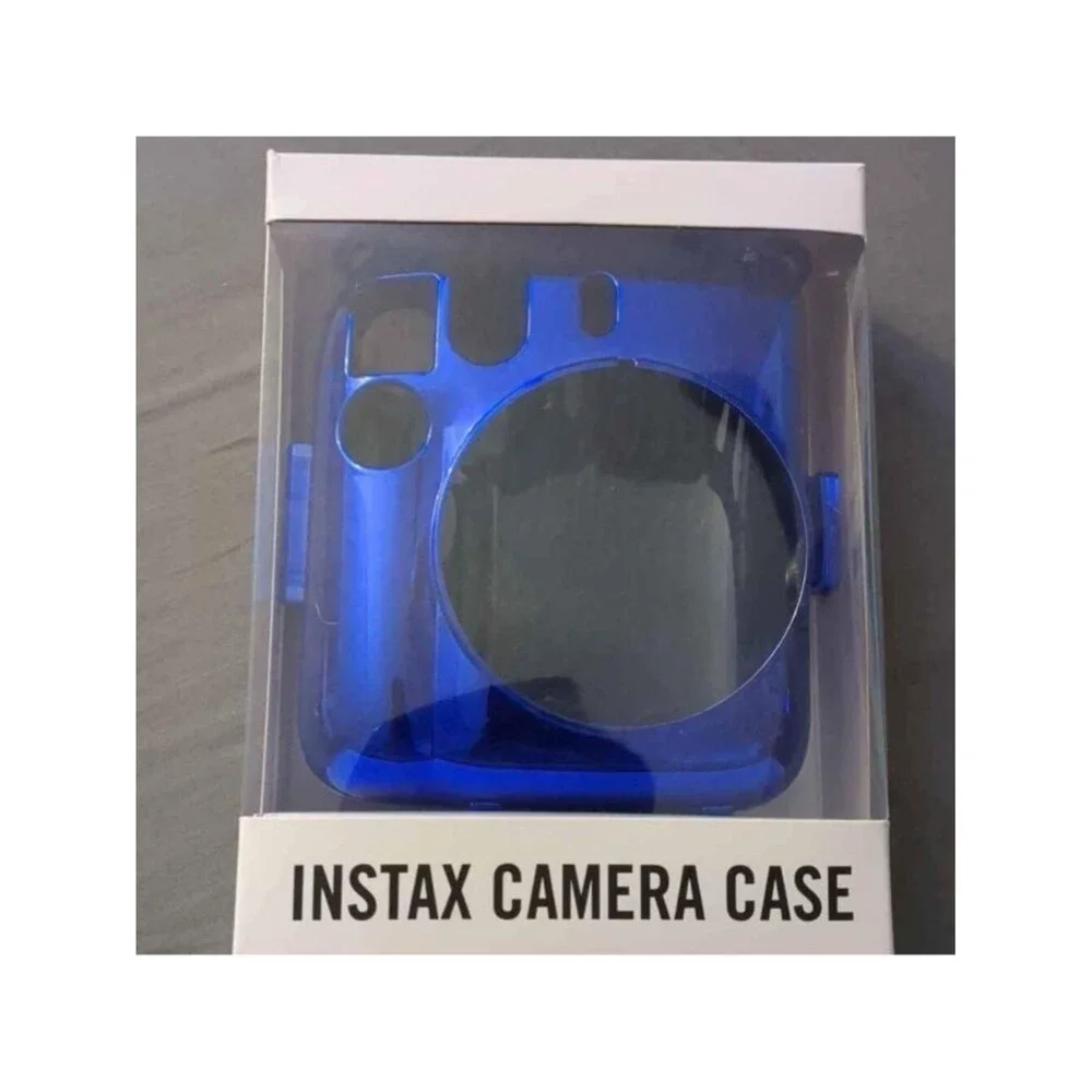 NIB Instax hard shell camera case with strap fits Mini 12 camera